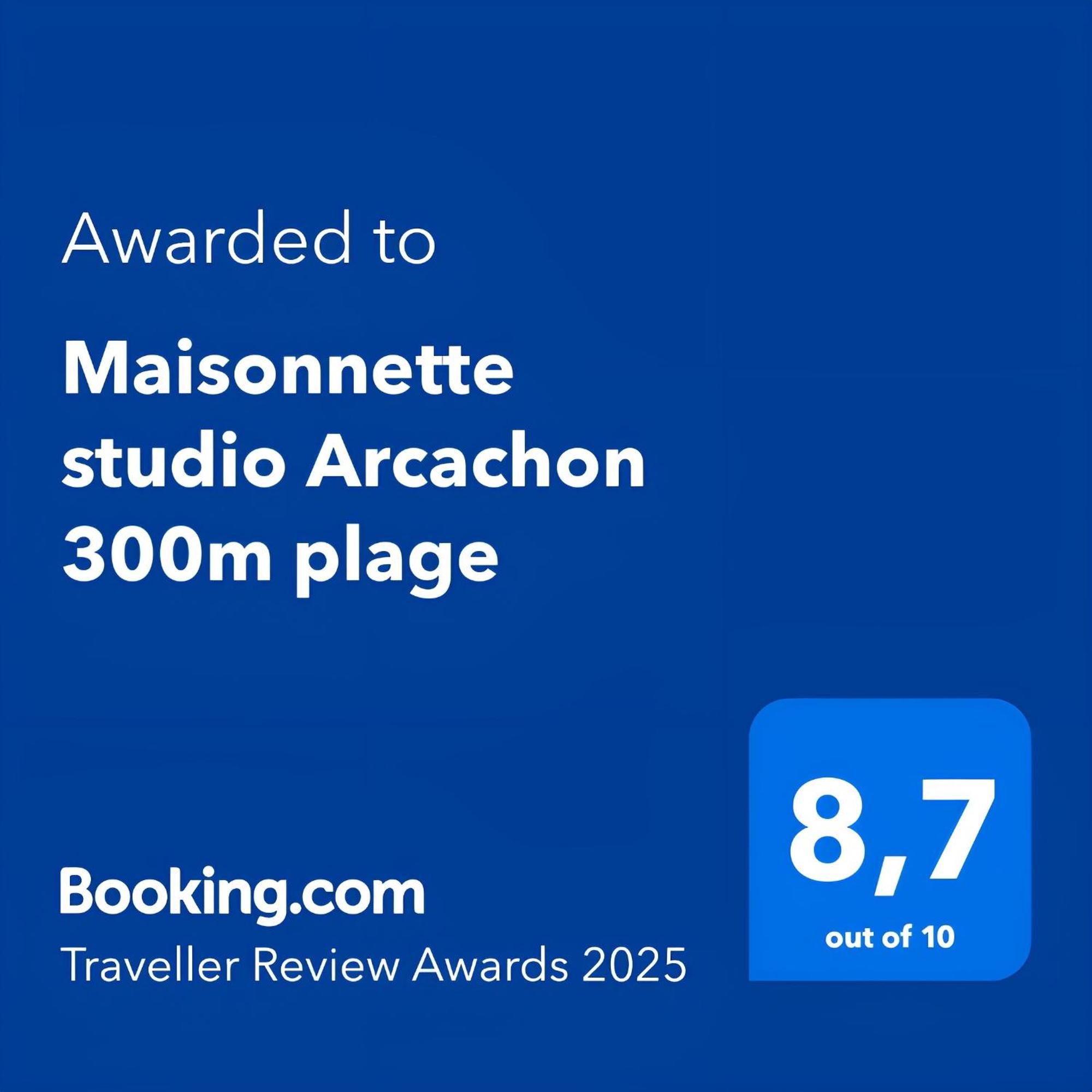Maisonnette Studio Arcachon 300M Plage エクステリア 写真